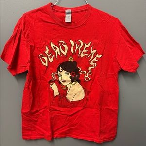 Dead Irene tattooer graphic tee.